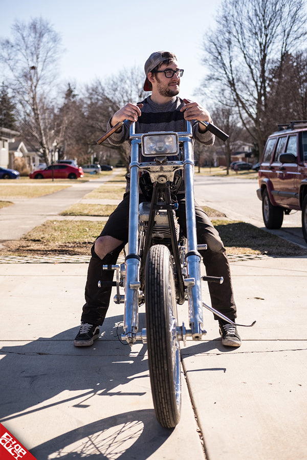 Andrew Sitting on his bike