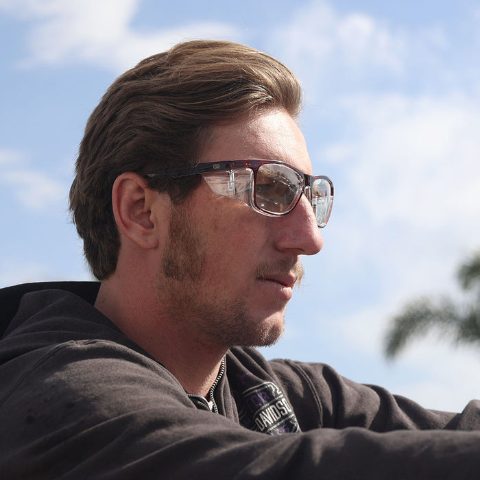 Rets - Remy Z87+ Motorcycle Riding Glasses - Rust