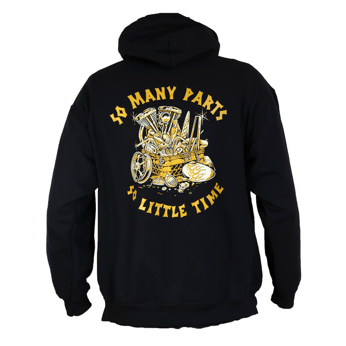 So Many Parts So Little Time - Hoodie - Black