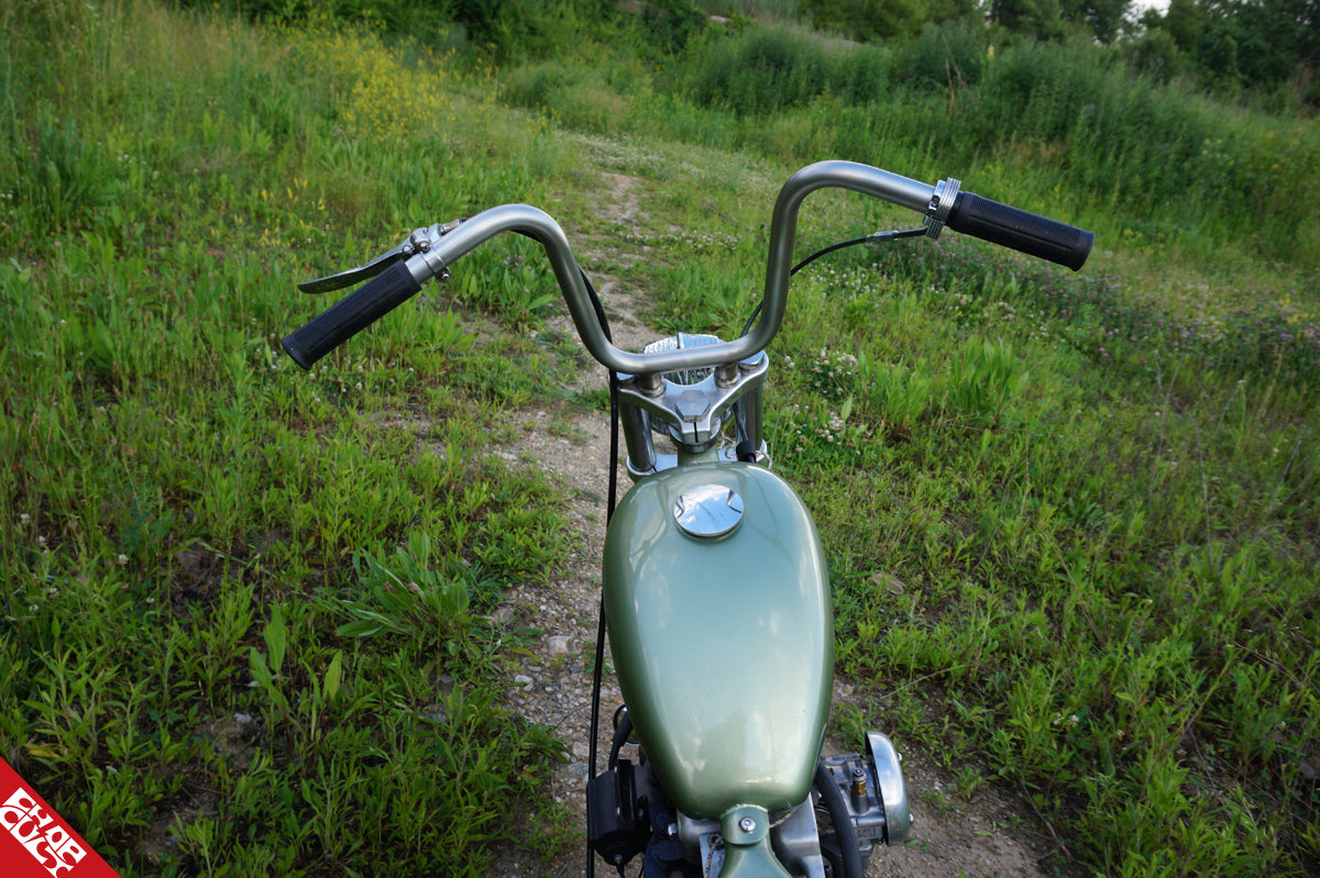 Ironhead motorcycle handlebars