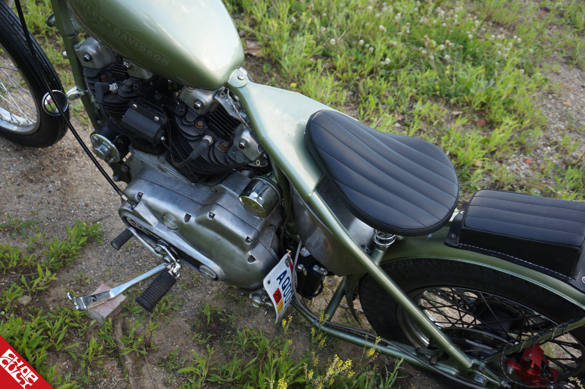 Ironhead motorcycle seat