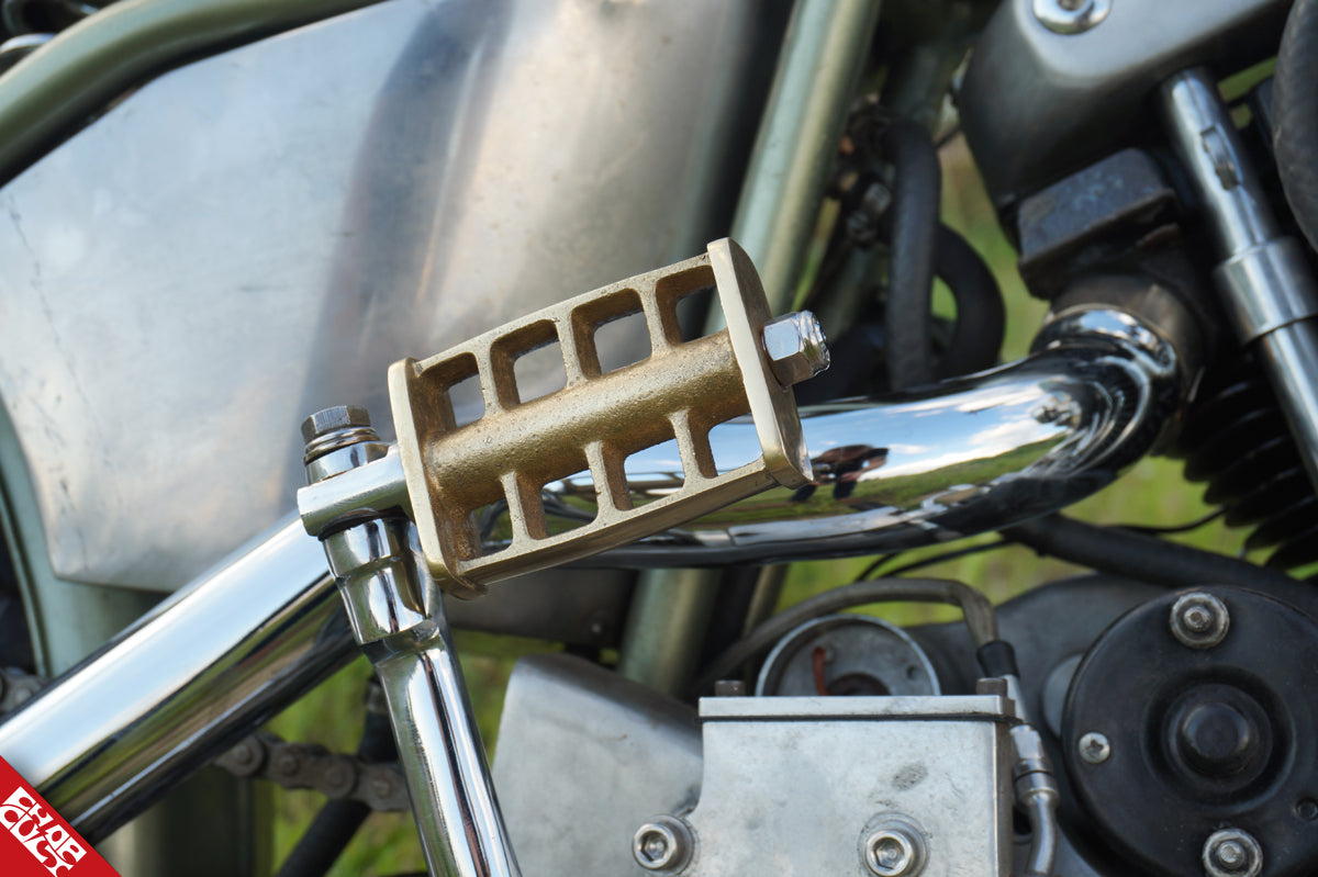 Ironhead motorcycle pedal