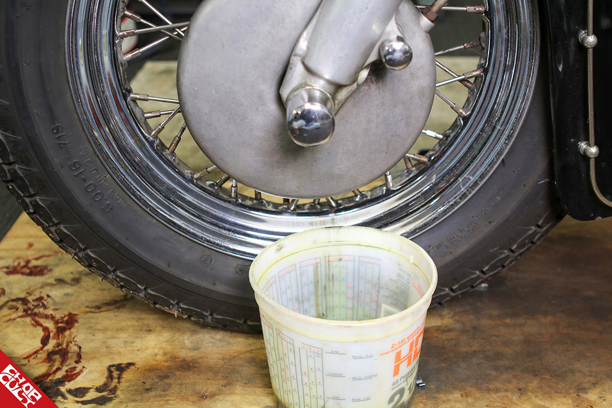 how to change your motorcycle fork oil