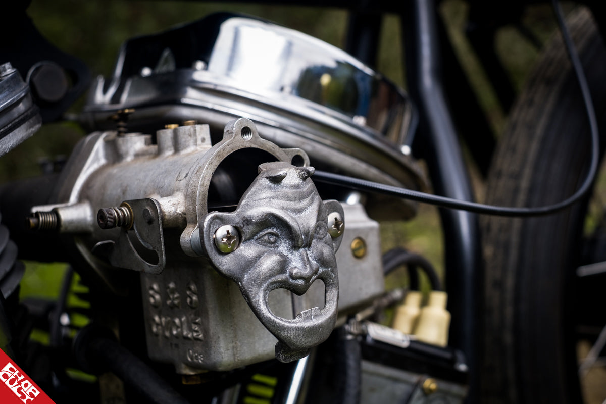 Panhead motorcycle ornament