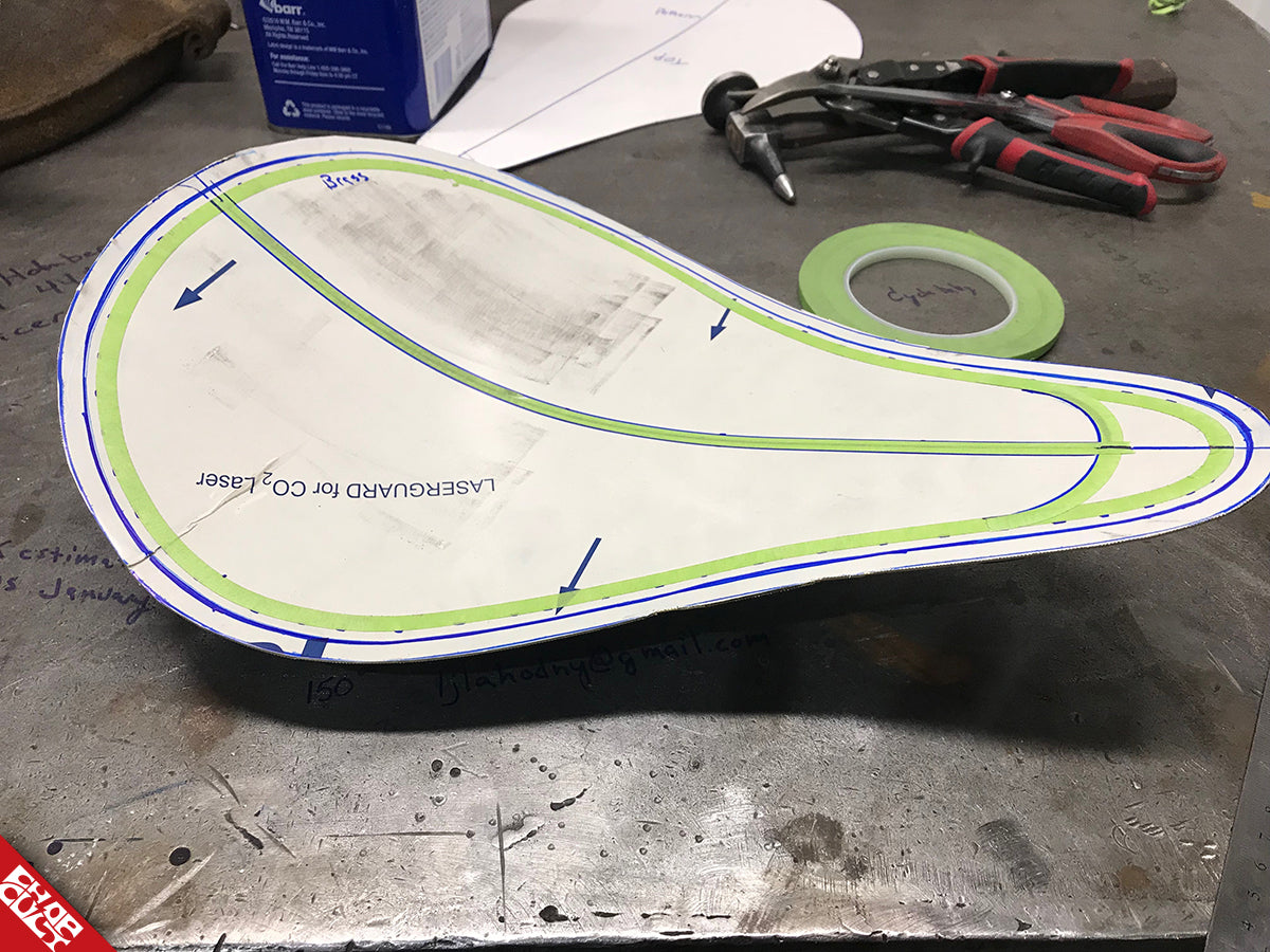 Custom Chopper Seat Building