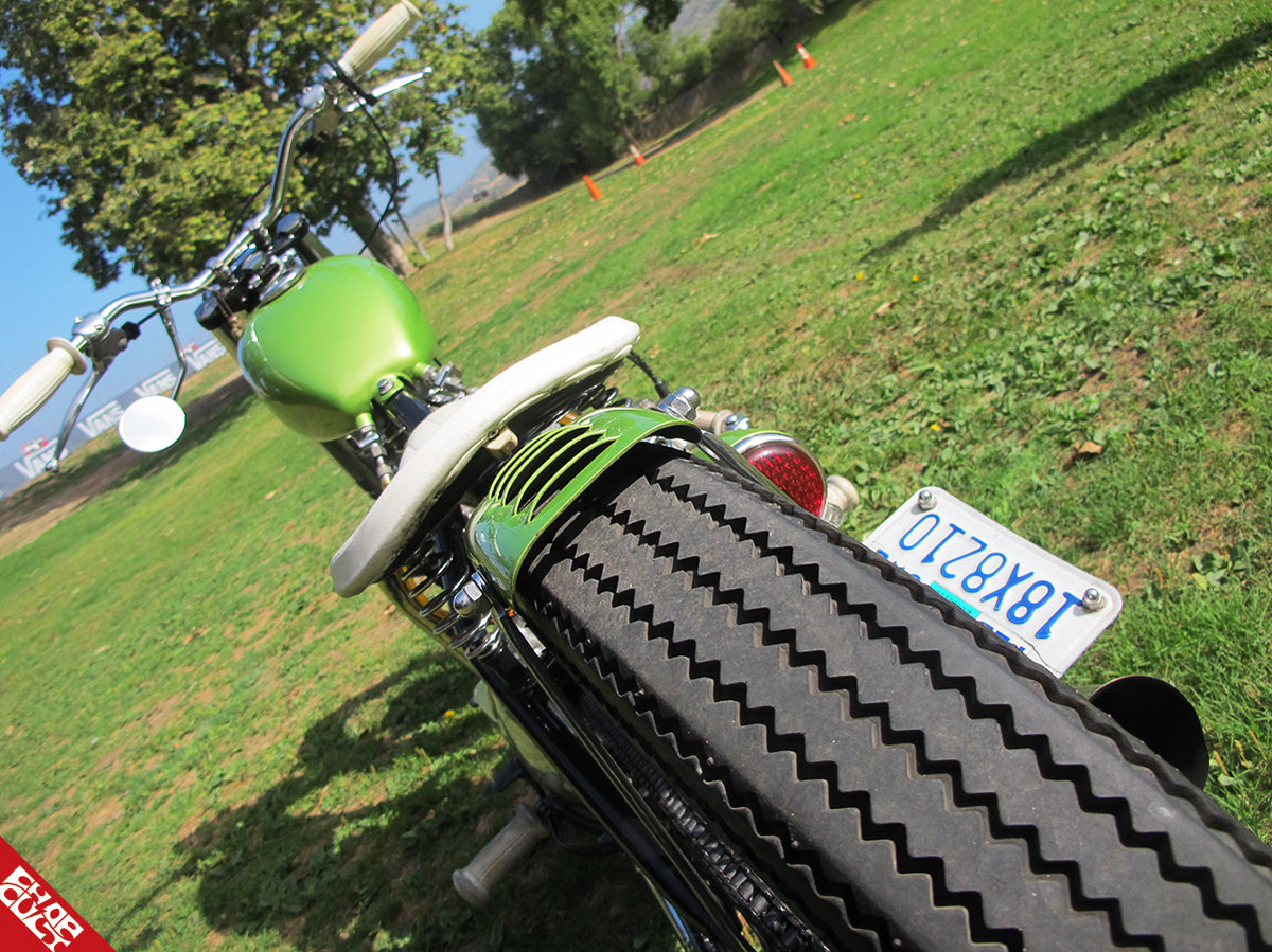 Triumph motorcycle rear wheel