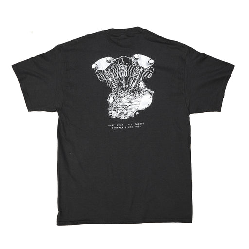 Chopcult Knucklehead shirt on WhiteBackground