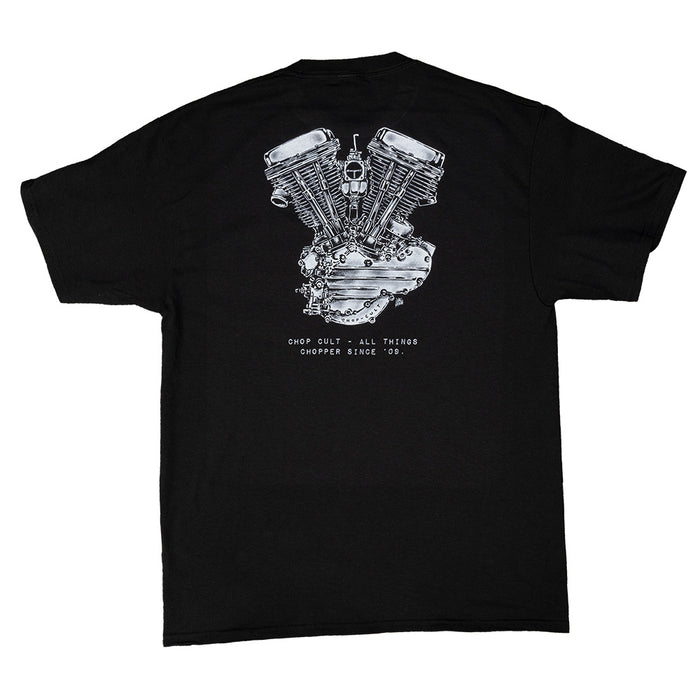 ChopCult Panhead Engine T-Shirt