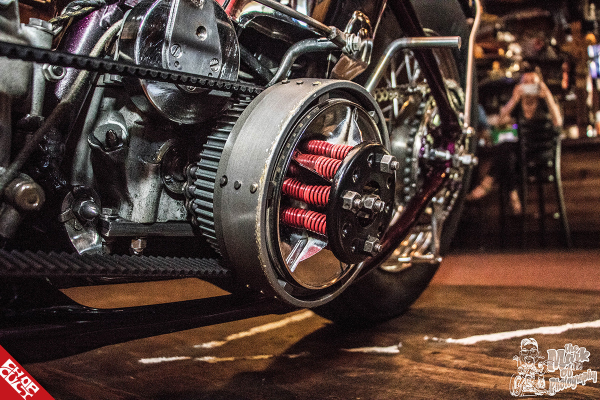 Panhead motorcycle engine