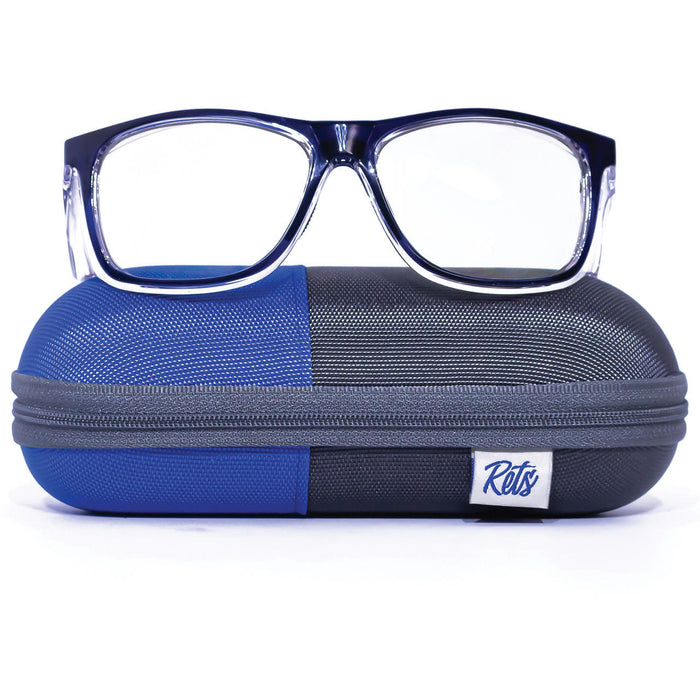 Rets - Remy Z87+ Motorcycle Riding Glasses - Midnight Blue