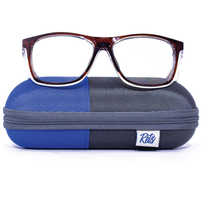 Rets - Remy Z87+ Motorcycle Riding Glasses - Rust