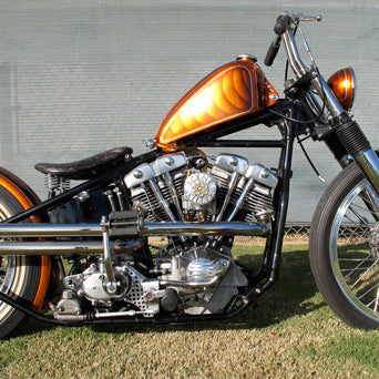 Shovelhead motorcycle