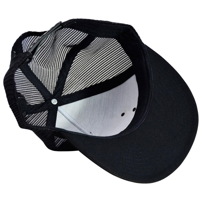 Knucklehead 5 Panel Hat - Leather Patch